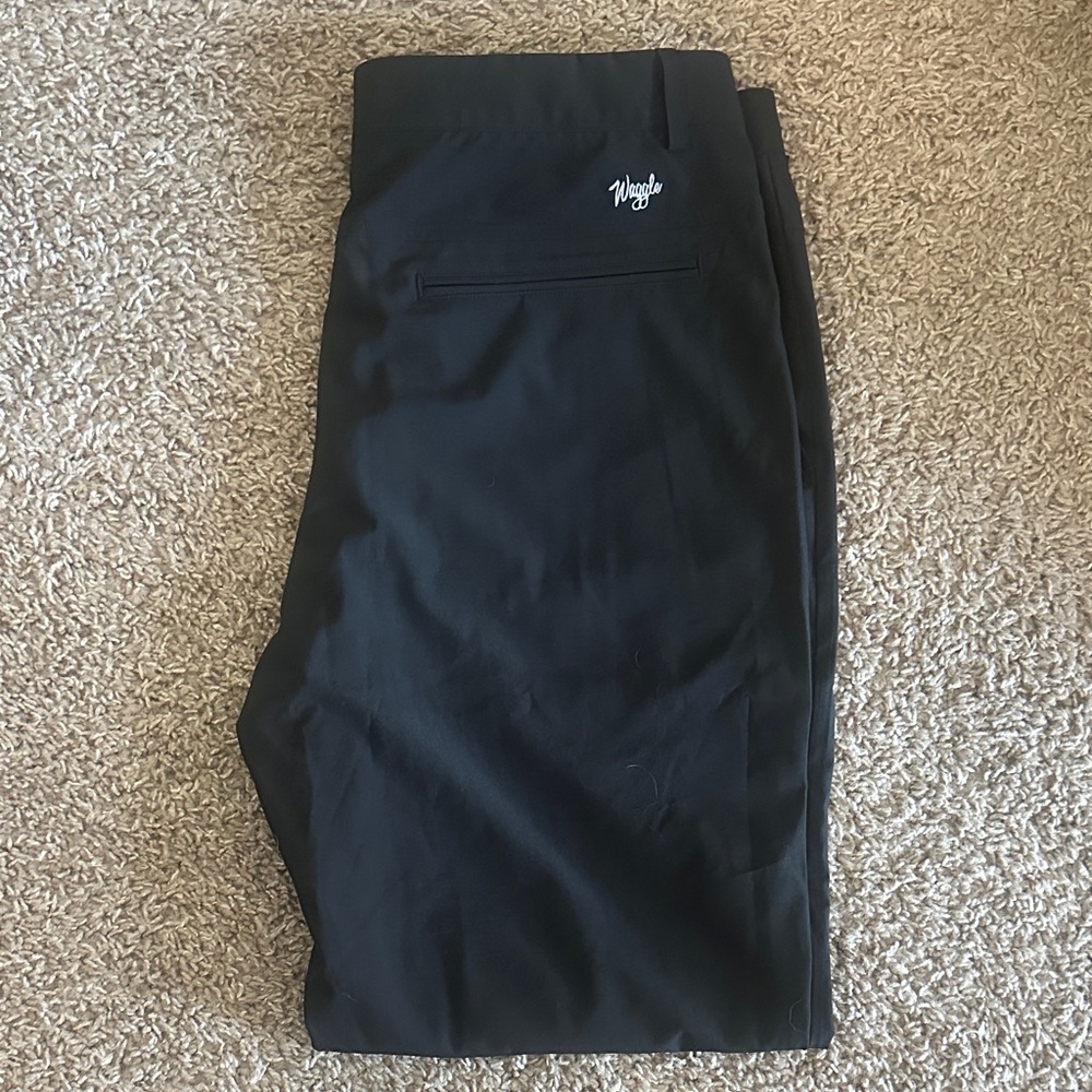 Waggle Golf Black Men Pants